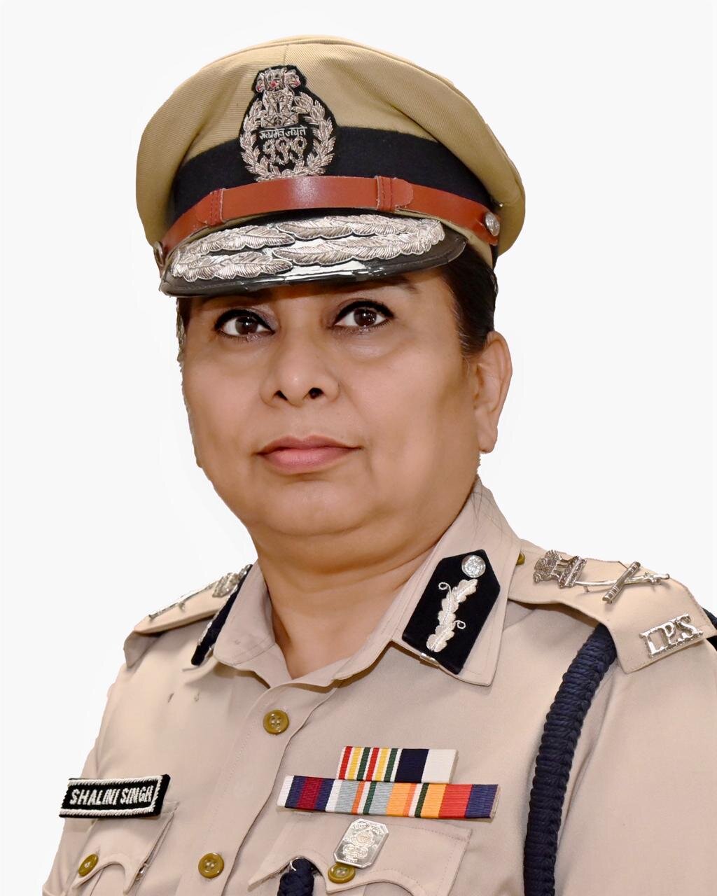 Director General of Police Ms. Shalini Singh IPS